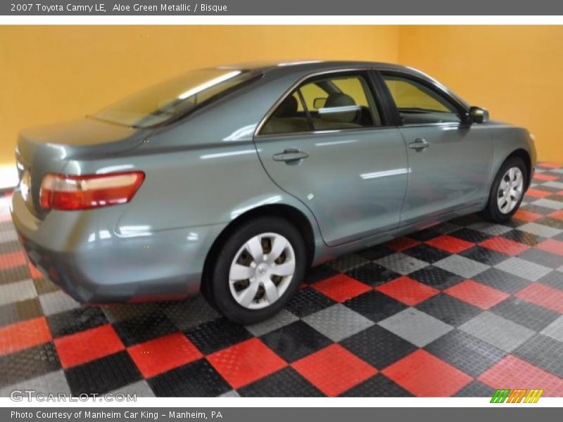 Aloe Green Metallic / Bisque 2007 Toyota Camry LE