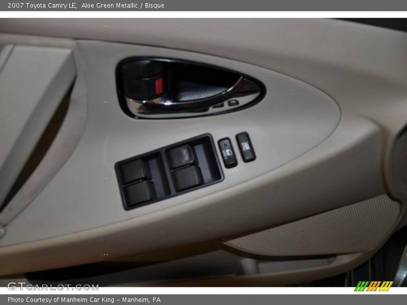 Aloe Green Metallic / Bisque 2007 Toyota Camry LE