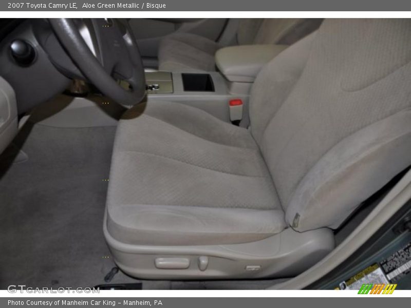 Aloe Green Metallic / Bisque 2007 Toyota Camry LE
