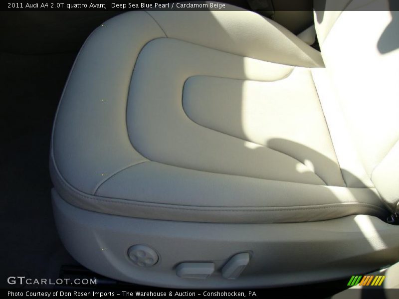 Deep Sea Blue Pearl / Cardamom Beige 2011 Audi A4 2.0T quattro Avant