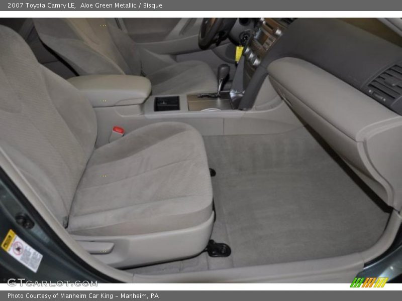 Aloe Green Metallic / Bisque 2007 Toyota Camry LE