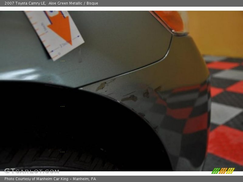 Aloe Green Metallic / Bisque 2007 Toyota Camry LE