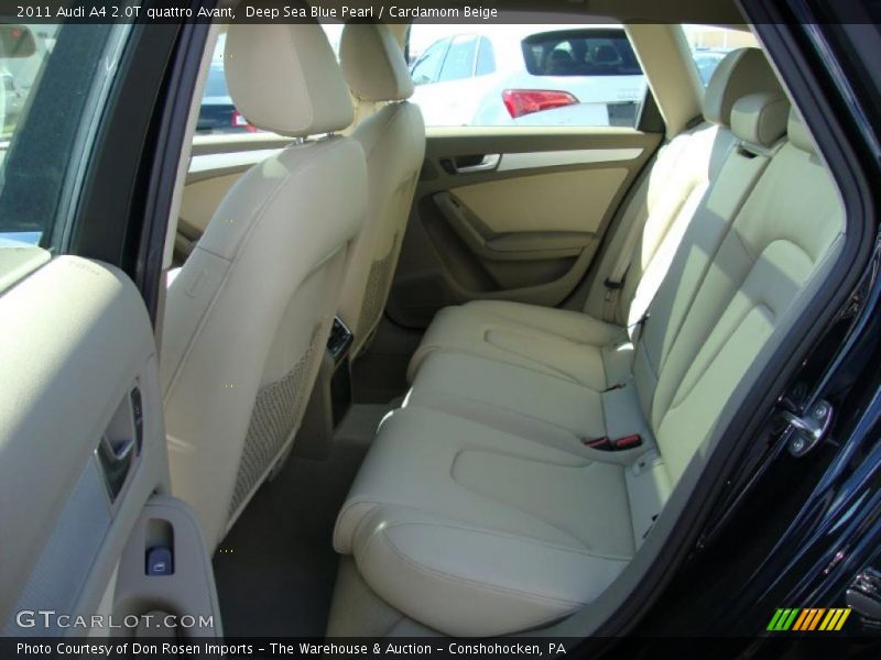  2011 A4 2.0T quattro Avant Cardamom Beige Interior