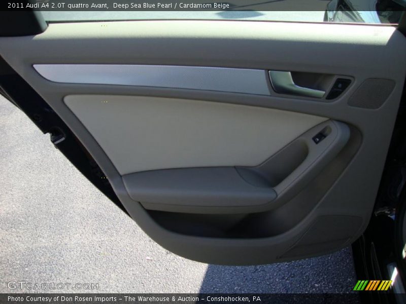 Deep Sea Blue Pearl / Cardamom Beige 2011 Audi A4 2.0T quattro Avant