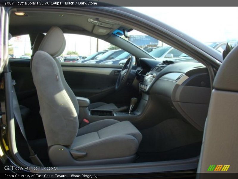 Black / Dark Stone 2007 Toyota Solara SE V6 Coupe