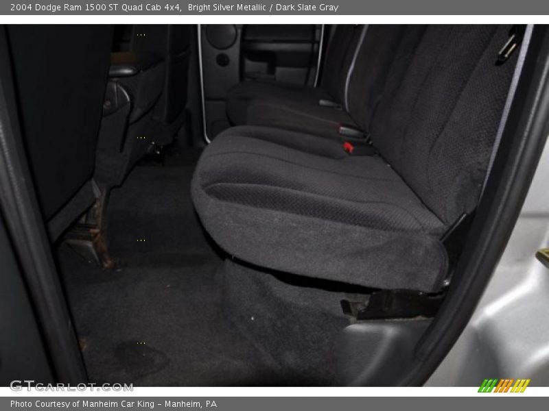 Bright Silver Metallic / Dark Slate Gray 2004 Dodge Ram 1500 ST Quad Cab 4x4