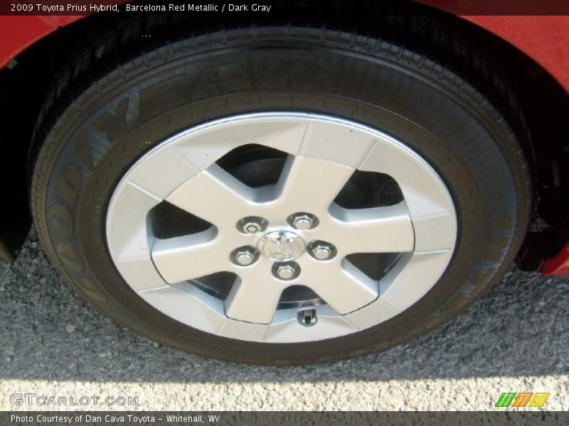 Barcelona Red Metallic / Dark Gray 2009 Toyota Prius Hybrid