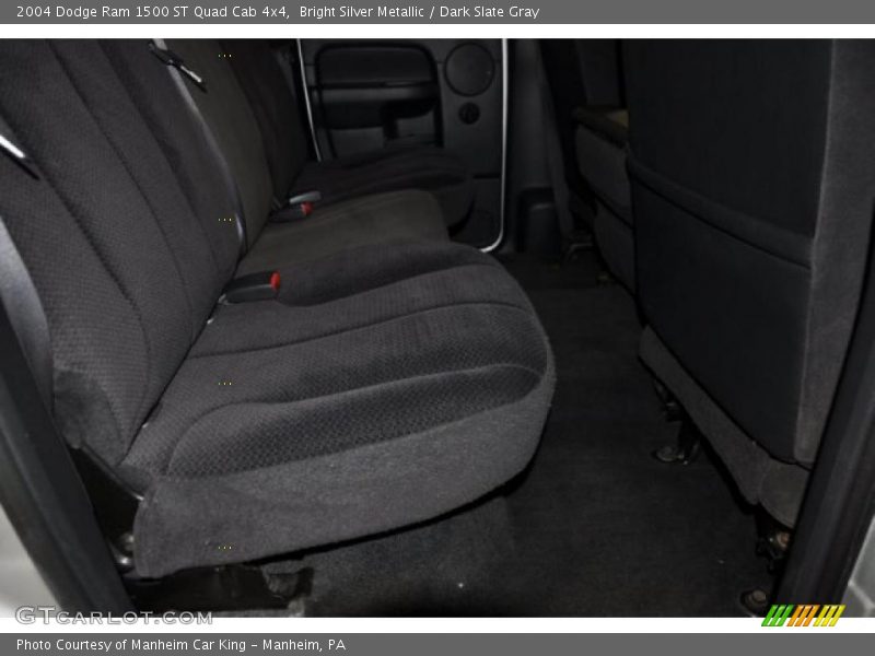Bright Silver Metallic / Dark Slate Gray 2004 Dodge Ram 1500 ST Quad Cab 4x4