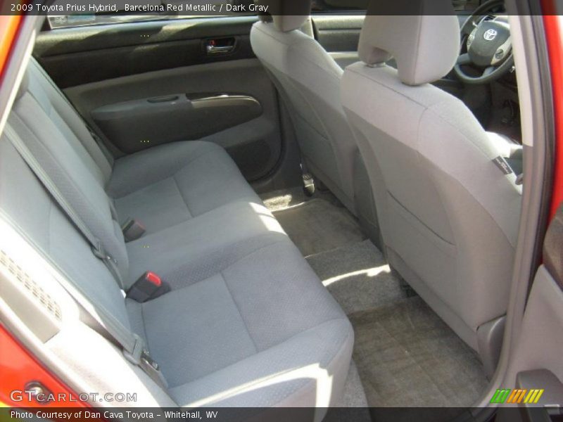 Barcelona Red Metallic / Dark Gray 2009 Toyota Prius Hybrid