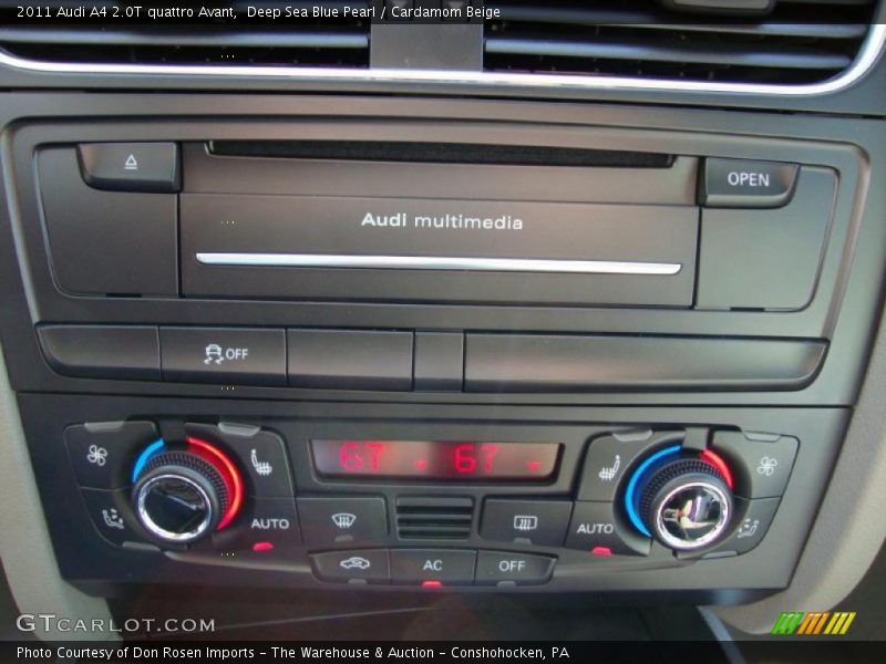 Controls of 2011 A4 2.0T quattro Avant