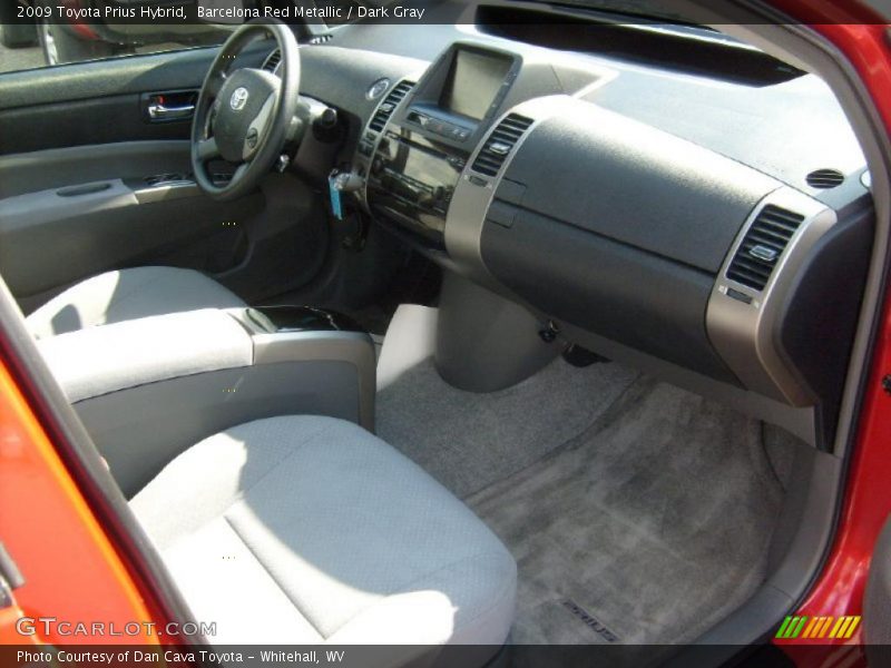 Barcelona Red Metallic / Dark Gray 2009 Toyota Prius Hybrid