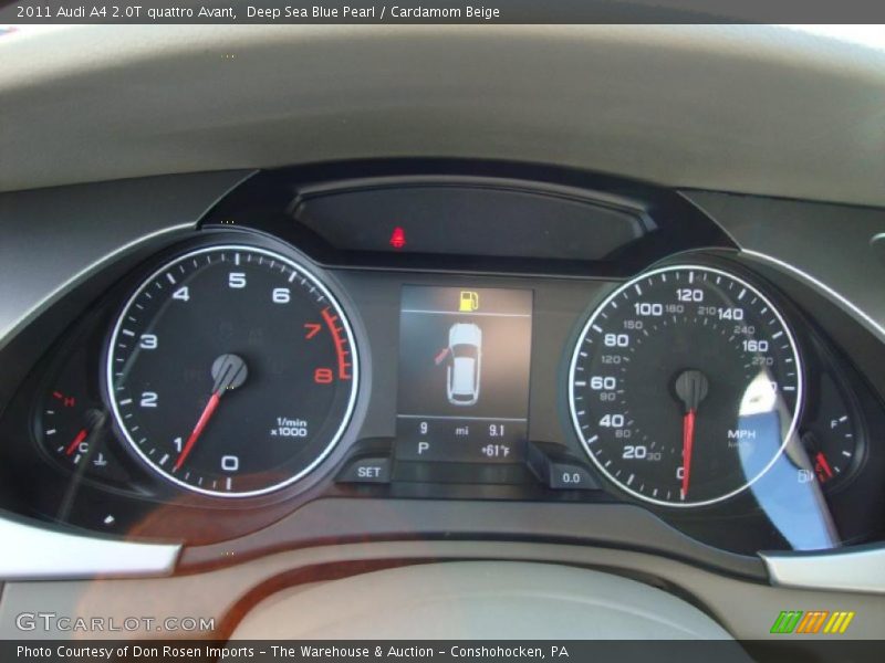  2011 A4 2.0T quattro Avant 2.0T quattro Avant Gauges