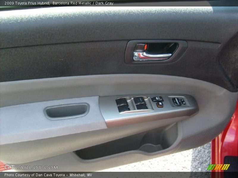 Barcelona Red Metallic / Dark Gray 2009 Toyota Prius Hybrid