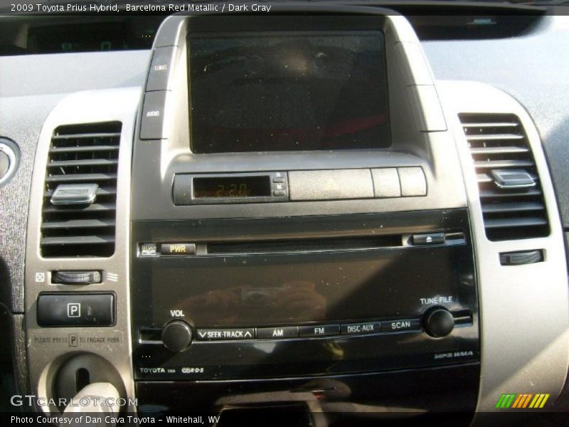 Barcelona Red Metallic / Dark Gray 2009 Toyota Prius Hybrid