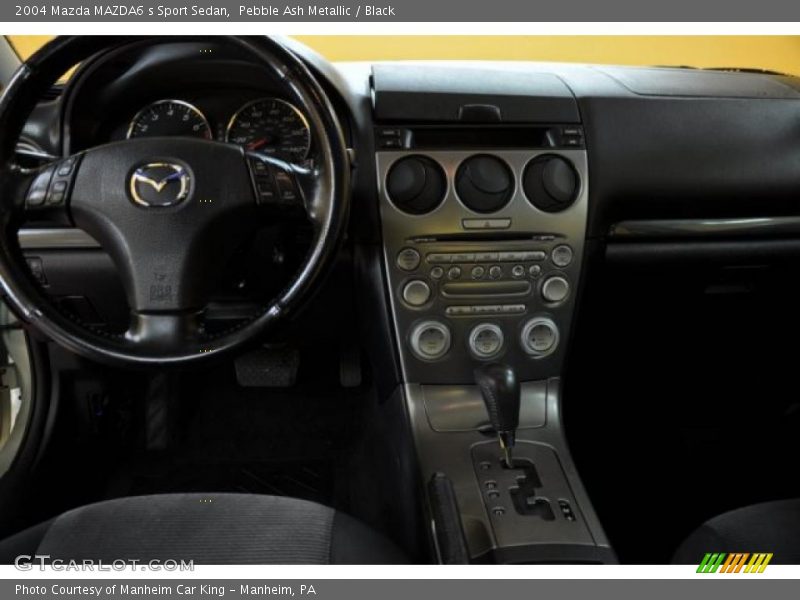 Pebble Ash Metallic / Black 2004 Mazda MAZDA6 s Sport Sedan
