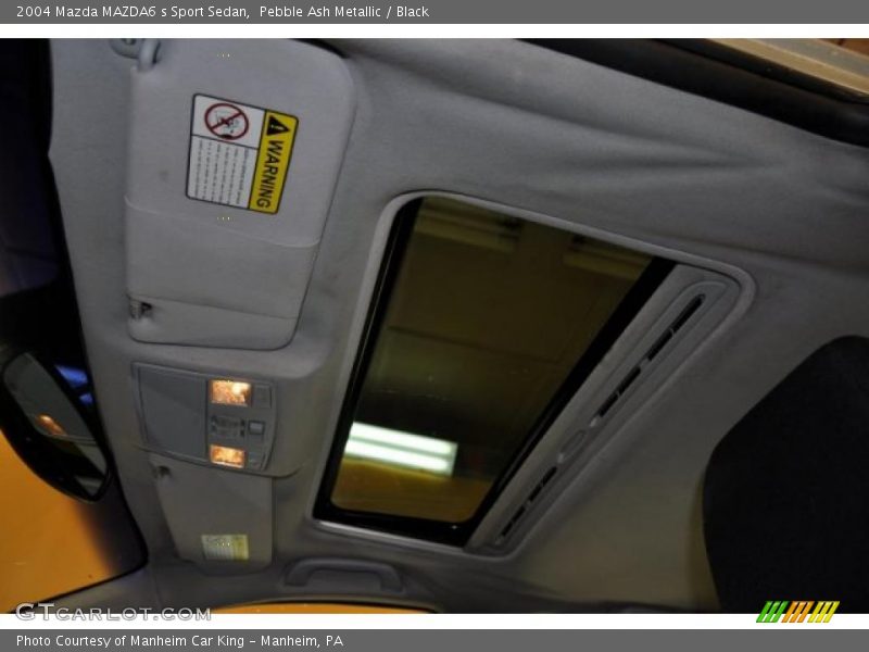 Pebble Ash Metallic / Black 2004 Mazda MAZDA6 s Sport Sedan