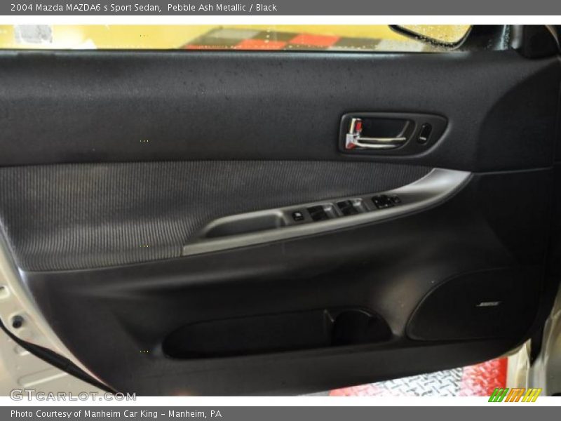 Pebble Ash Metallic / Black 2004 Mazda MAZDA6 s Sport Sedan
