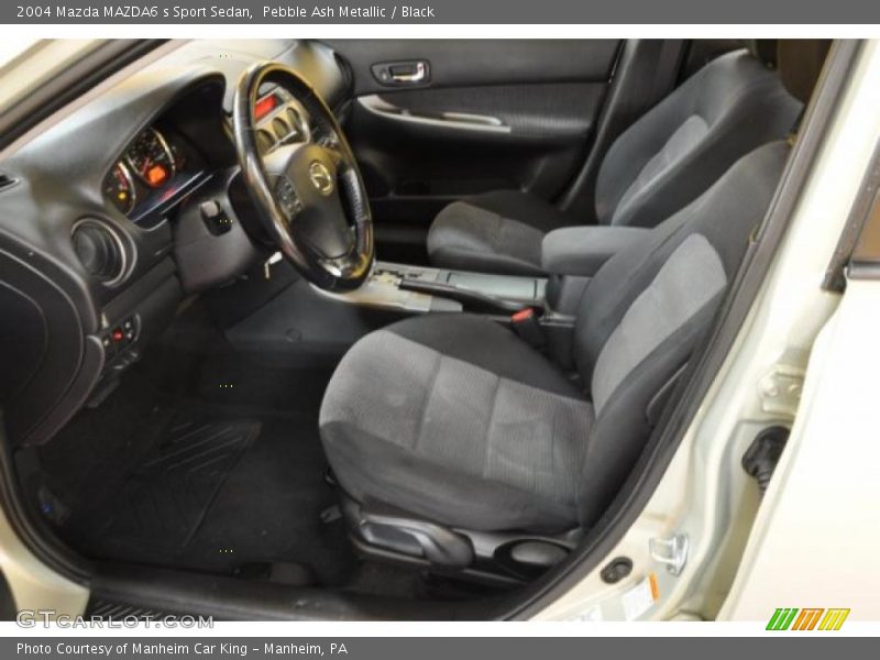 Pebble Ash Metallic / Black 2004 Mazda MAZDA6 s Sport Sedan