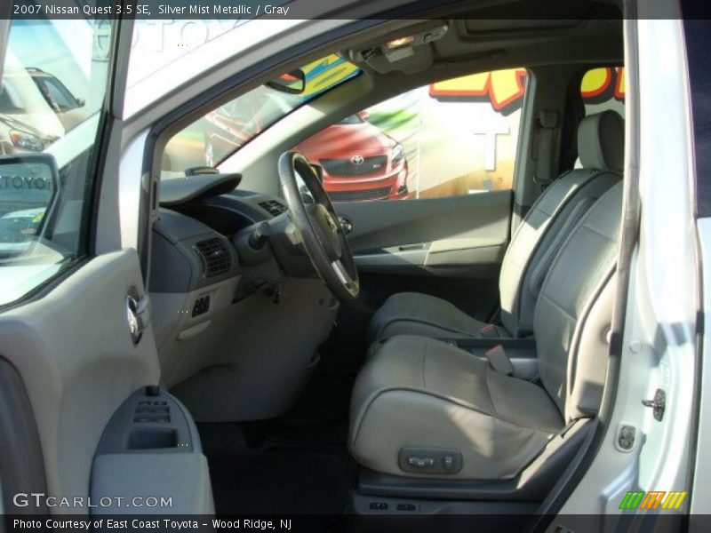 Silver Mist Metallic / Gray 2007 Nissan Quest 3.5 SE