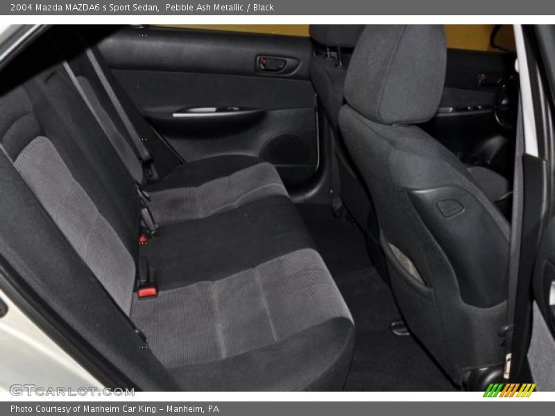 Pebble Ash Metallic / Black 2004 Mazda MAZDA6 s Sport Sedan