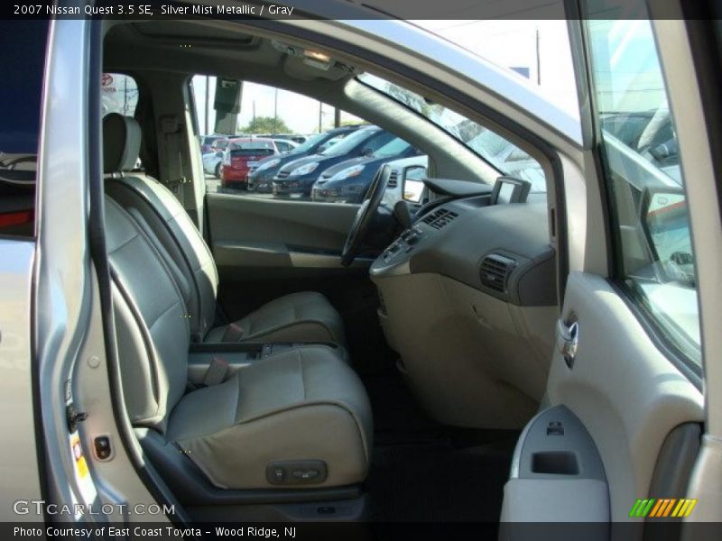 Silver Mist Metallic / Gray 2007 Nissan Quest 3.5 SE