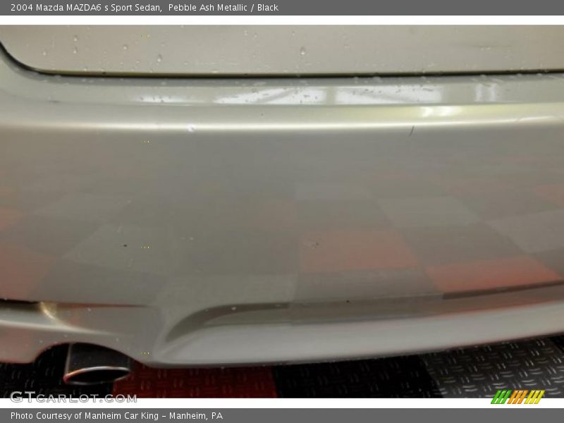 Pebble Ash Metallic / Black 2004 Mazda MAZDA6 s Sport Sedan