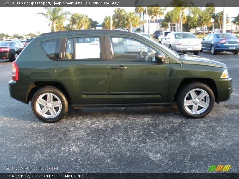 Jeep Green Metallic / Dark Slate Gray 2008 Jeep Compass Sport