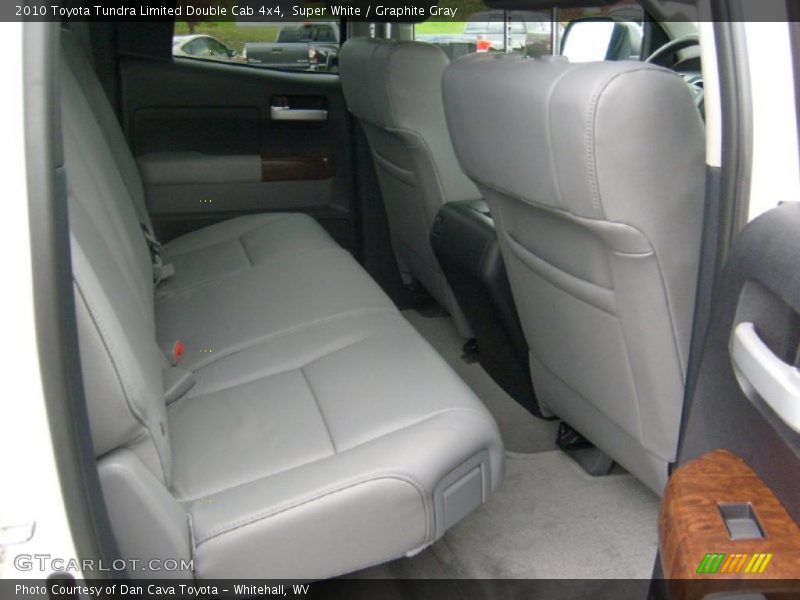  2010 Tundra Limited Double Cab 4x4 Graphite Gray Interior