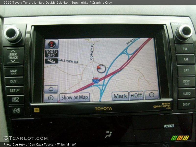 Navigation of 2010 Tundra Limited Double Cab 4x4