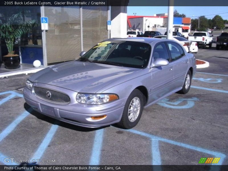 Glacier Blue Metallic / Graphite 2005 Buick LeSabre Custom