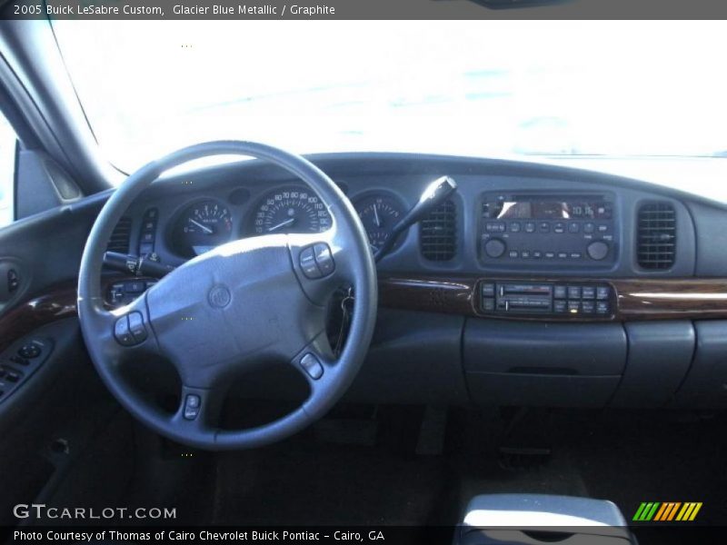Glacier Blue Metallic / Graphite 2005 Buick LeSabre Custom