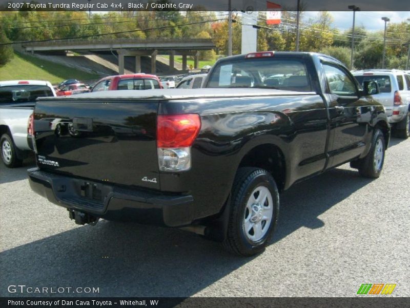 Black / Graphite Gray 2007 Toyota Tundra Regular Cab 4x4