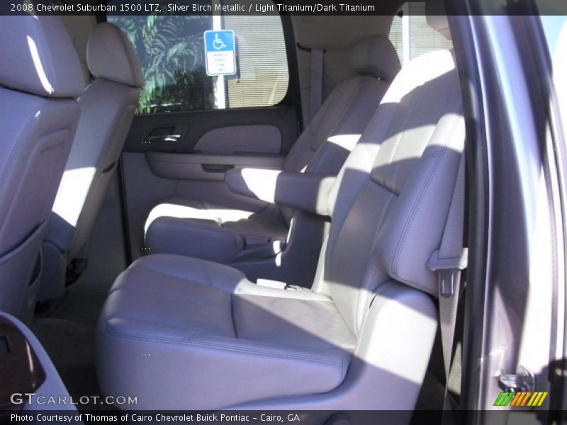 Silver Birch Metallic / Light Titanium/Dark Titanium 2008 Chevrolet Suburban 1500 LTZ