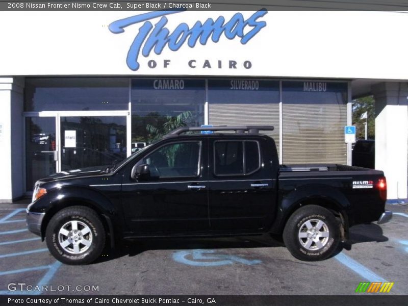 Super Black / Charcoal Black 2008 Nissan Frontier Nismo Crew Cab