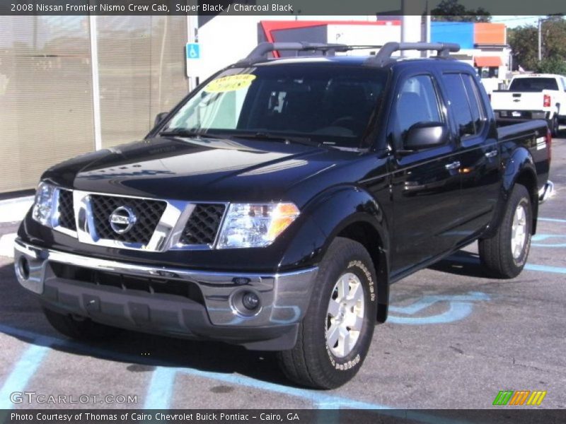Super Black / Charcoal Black 2008 Nissan Frontier Nismo Crew Cab