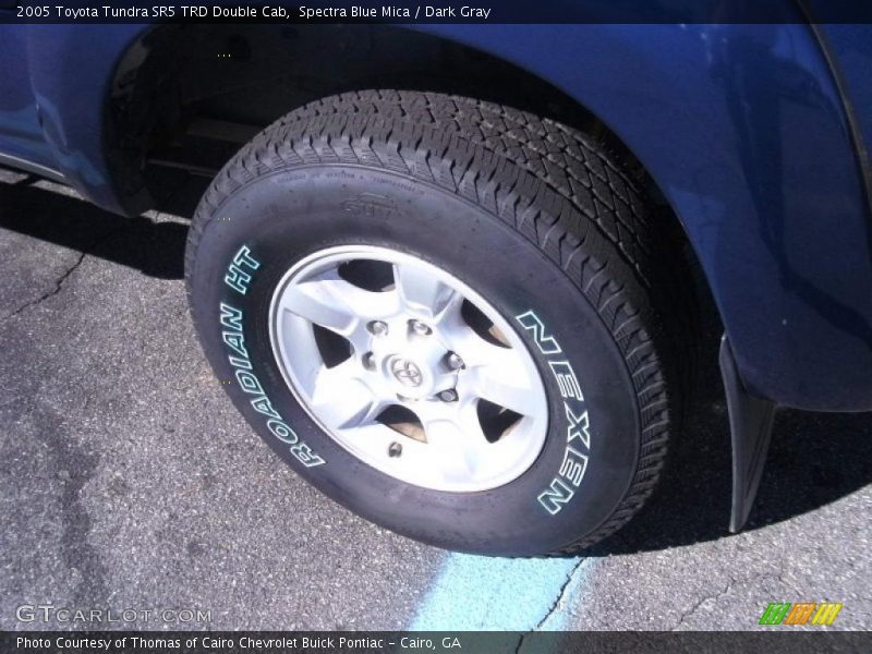 Spectra Blue Mica / Dark Gray 2005 Toyota Tundra SR5 TRD Double Cab
