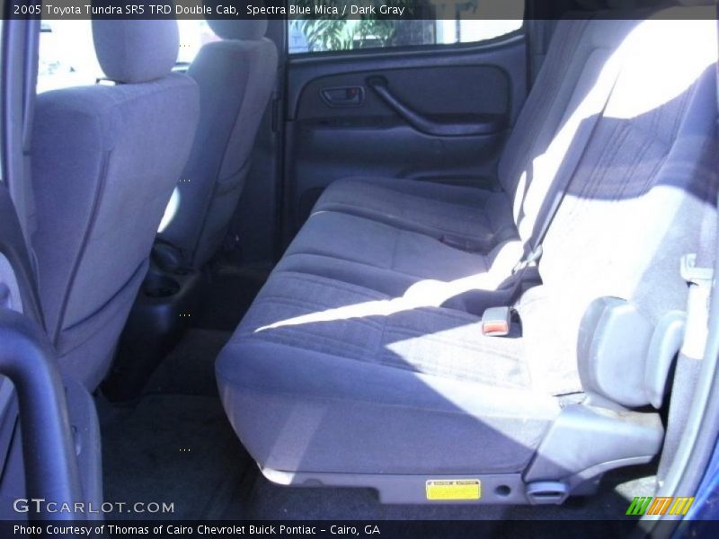 Spectra Blue Mica / Dark Gray 2005 Toyota Tundra SR5 TRD Double Cab