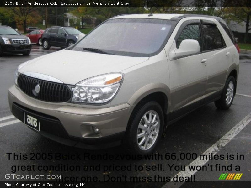Cappuccino Frost Metallic / Light Gray 2005 Buick Rendezvous CXL