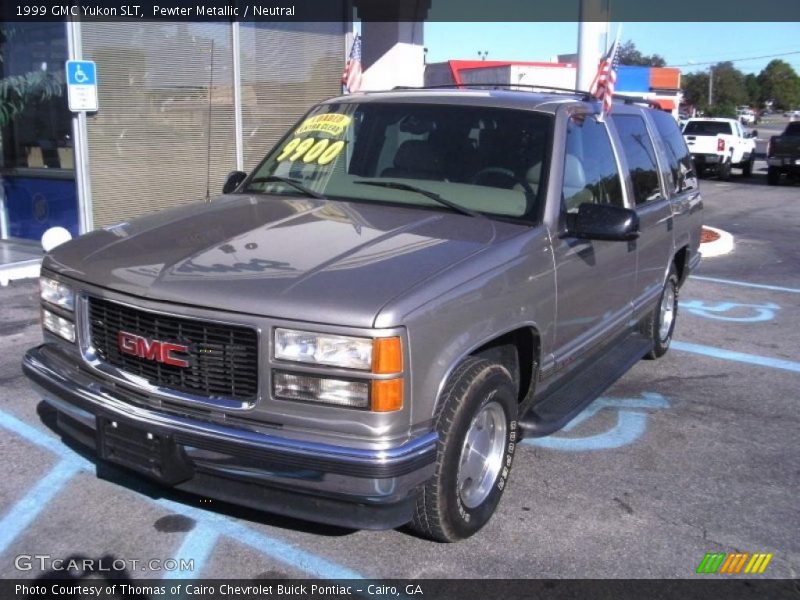 Pewter Metallic / Neutral 1999 GMC Yukon SLT