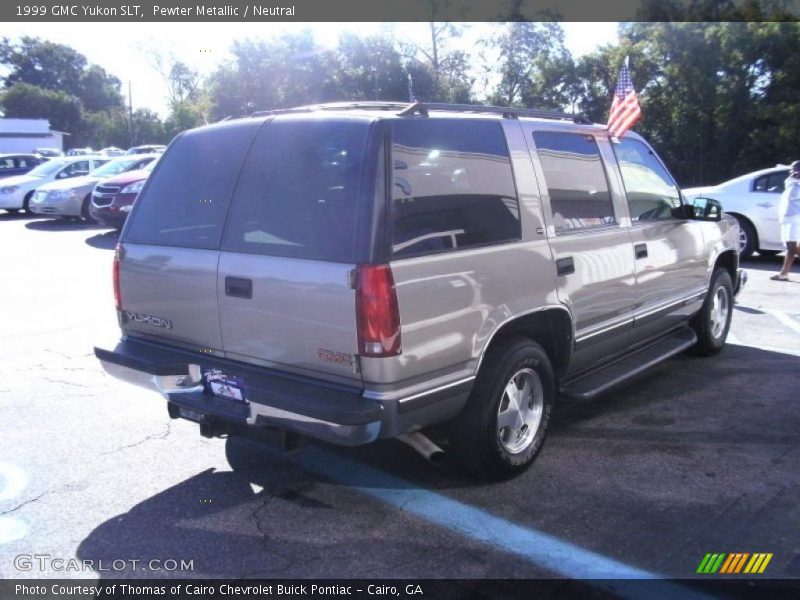 Pewter Metallic / Neutral 1999 GMC Yukon SLT