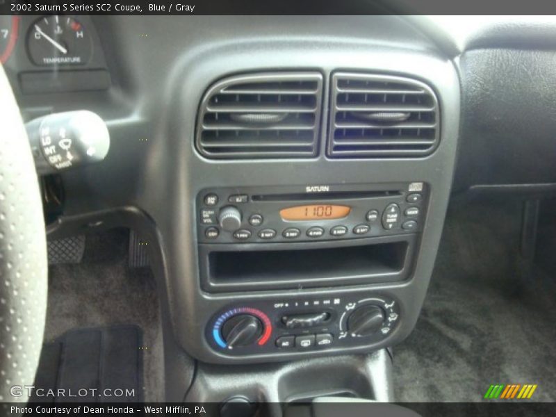 Blue / Gray 2002 Saturn S Series SC2 Coupe