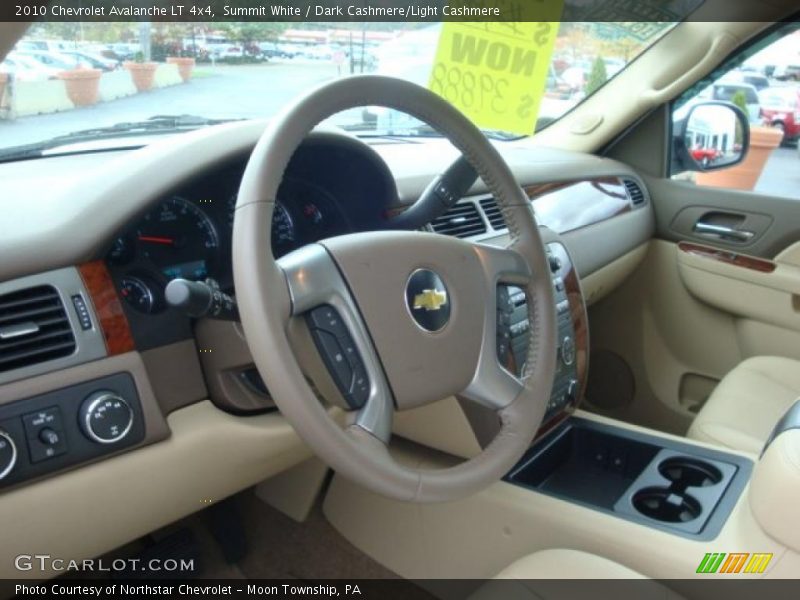 Dashboard of 2010 Avalanche LT 4x4