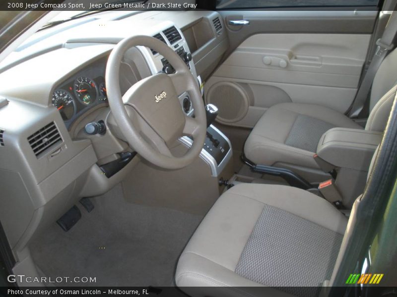 Jeep Green Metallic / Dark Slate Gray 2008 Jeep Compass Sport