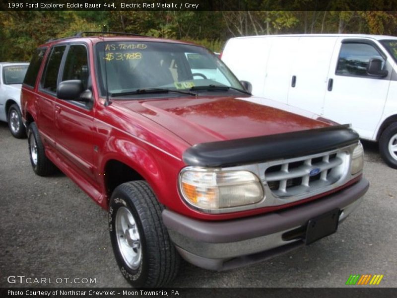 Electric Red Metallic / Grey 1996 Ford Explorer Eddie Bauer 4x4