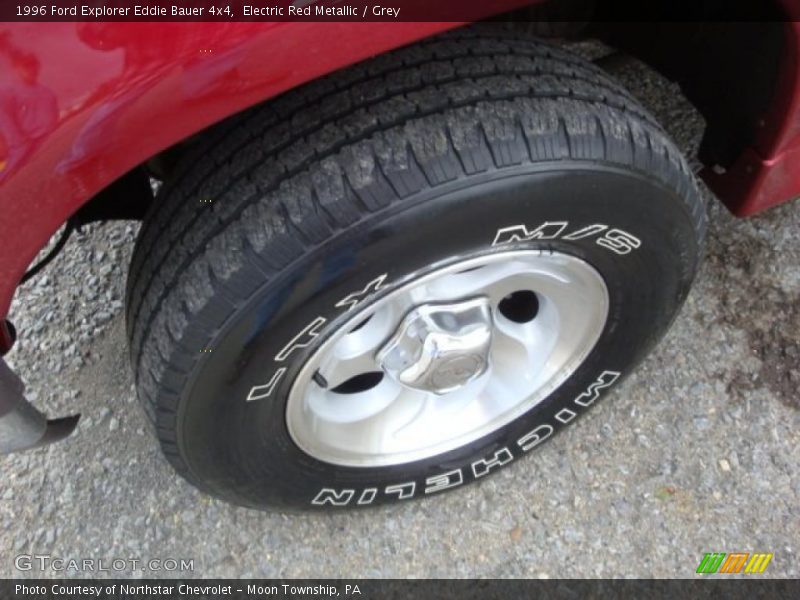 Electric Red Metallic / Grey 1996 Ford Explorer Eddie Bauer 4x4
