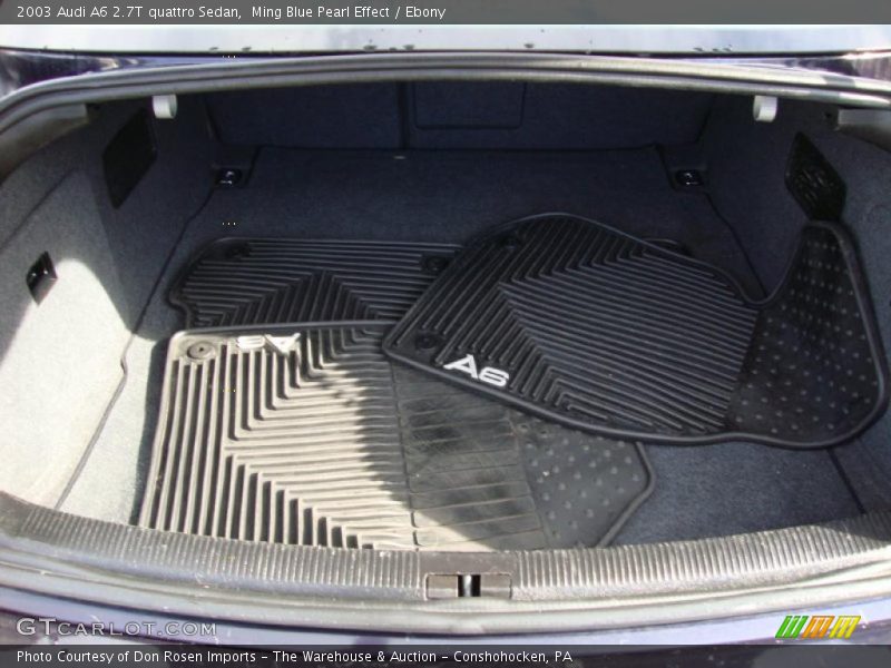  2003 A6 2.7T quattro Sedan Trunk