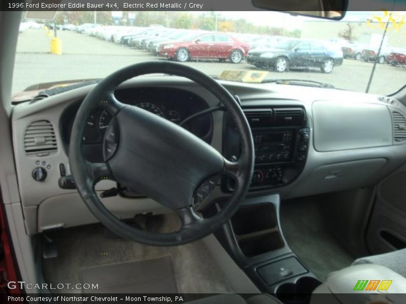 Electric Red Metallic / Grey 1996 Ford Explorer Eddie Bauer 4x4