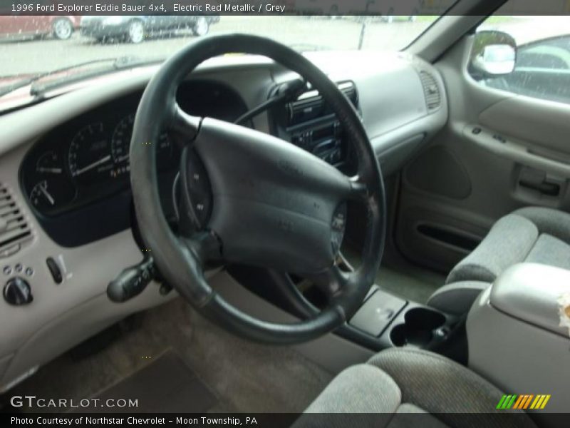 Electric Red Metallic / Grey 1996 Ford Explorer Eddie Bauer 4x4