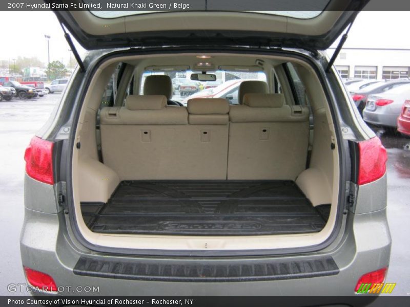 Natural Khaki Green / Beige 2007 Hyundai Santa Fe Limited