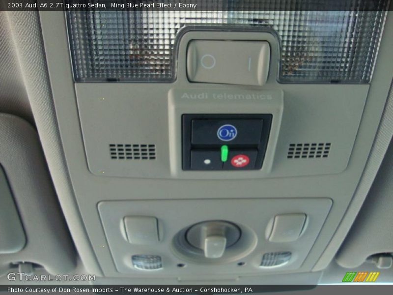 Controls of 2003 A6 2.7T quattro Sedan